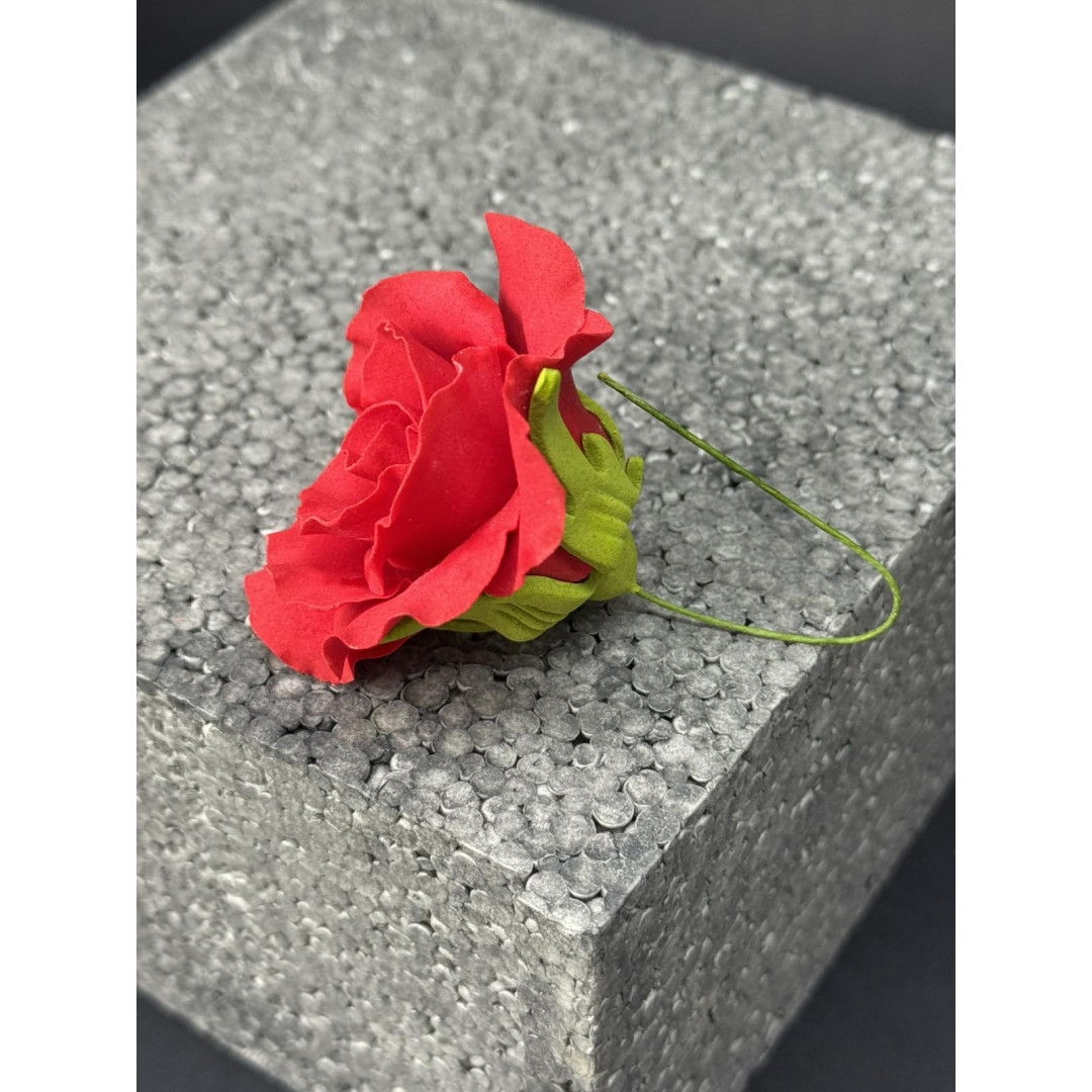 Бутон троянди №5 ЧЕРВОНИЙ