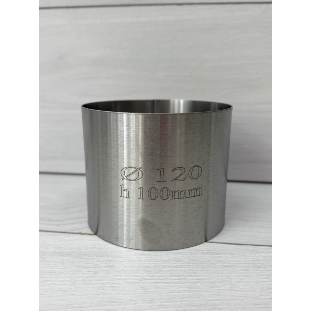 Форма кільце 1 мм h10см d12см