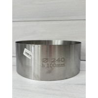 Форма кільце 1 мм h10см d24см