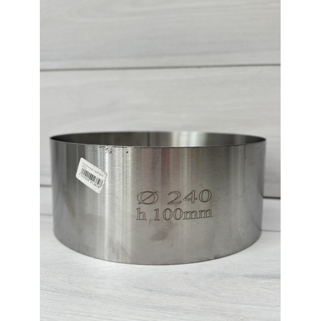 Форма кільце 1 мм h10см d24см