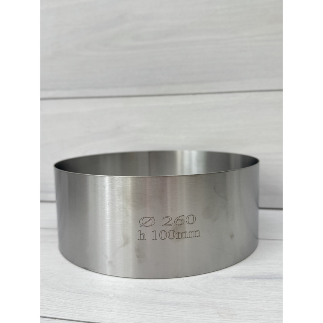 Форма кільце 1 мм h10см d26см