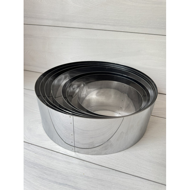 Форма кільце h10см d24см