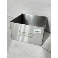 Форма квадрат 1 мм h10см 16*16