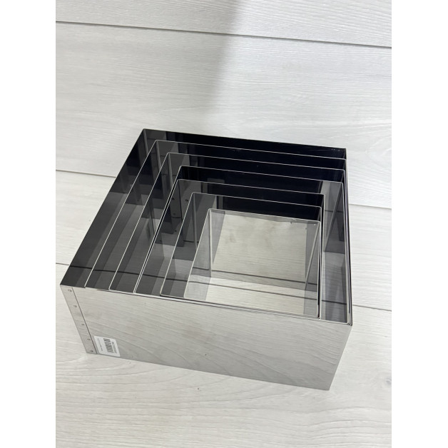 Форма квадрат h10см 16*16