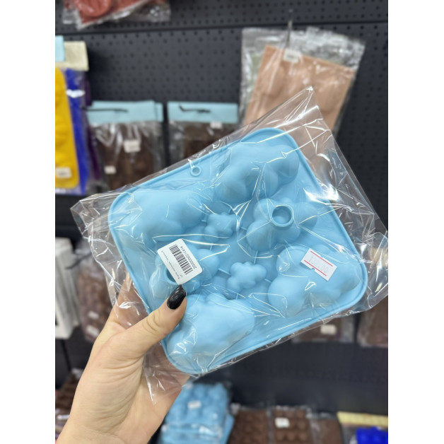 Форма силіконова "Хмаринки 8 шт"