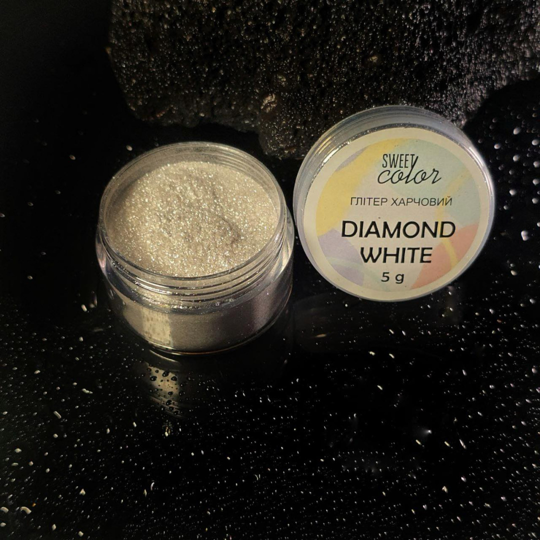 Глітер sweet color Diamond white