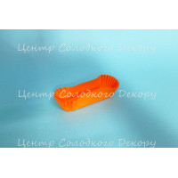 Капсули для еклерів 50 шт 10 см оранжеві