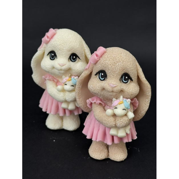 Клндитерська прикраса зайчик №25