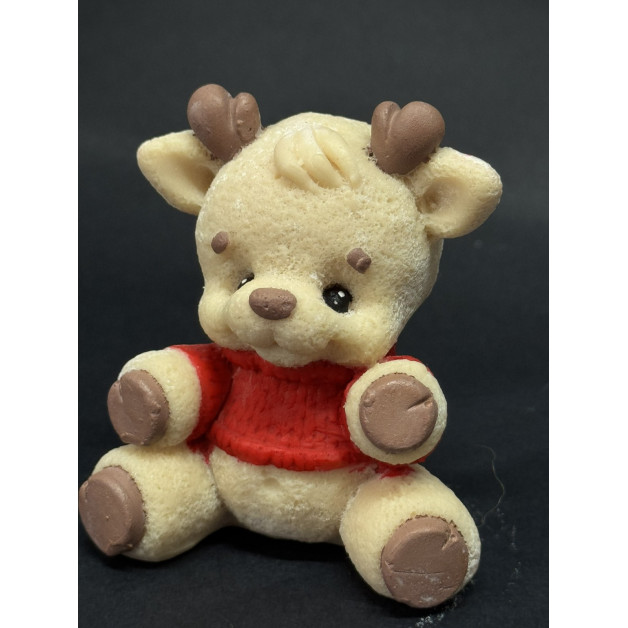 Кондитерська прикраса різдвяний олень