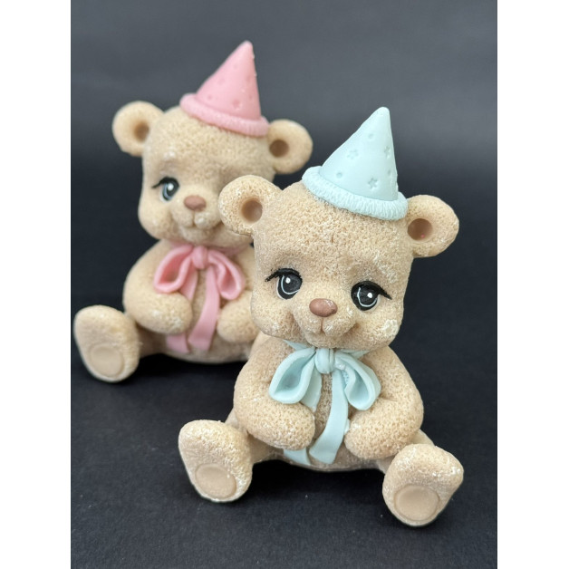 Кондитерська прикраса ведмедик №28--висота 8 см 