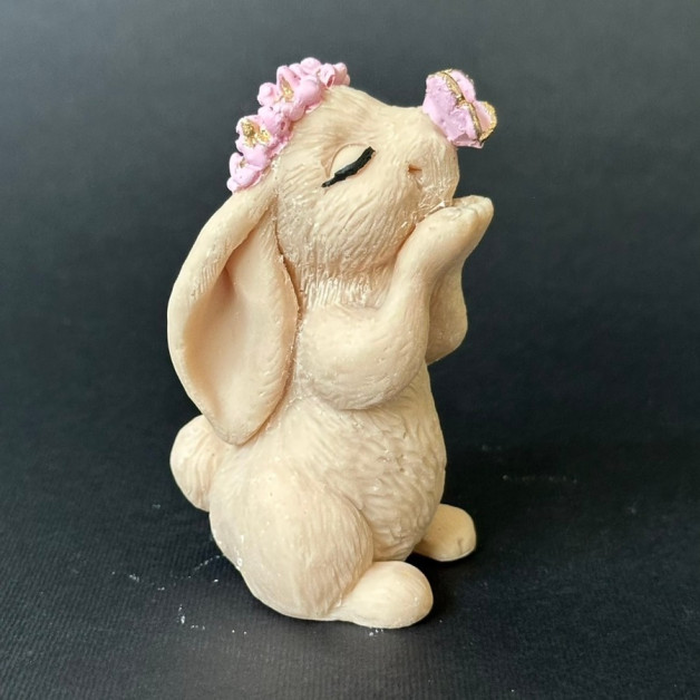 Кондитерська прикраса зайчик №10 висота 8,5 см (Наявність кольору уточнюйте в коментарі!!!)