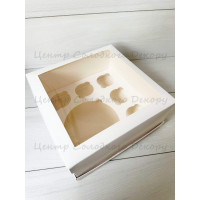 Коробка для бенто торта+5 кексів