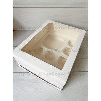 Коробка для бенто торта+8 кексів