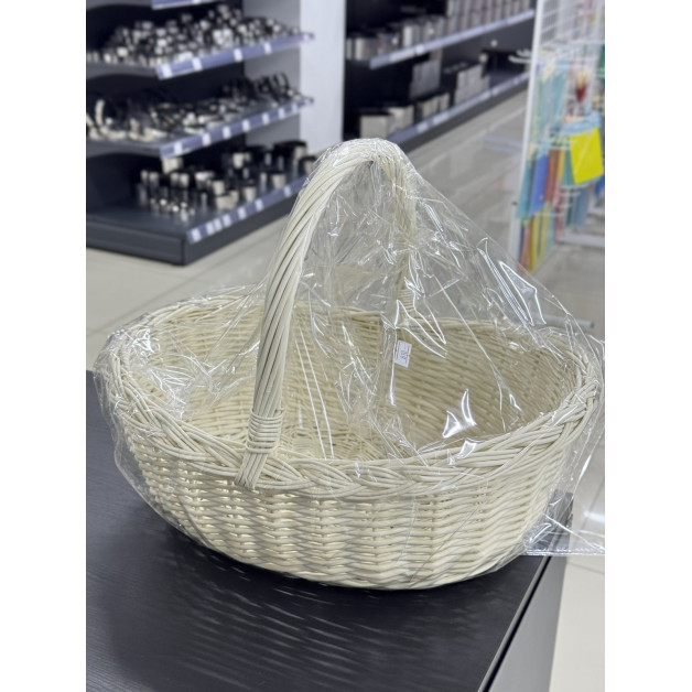 Кошик білий 40*34*15см