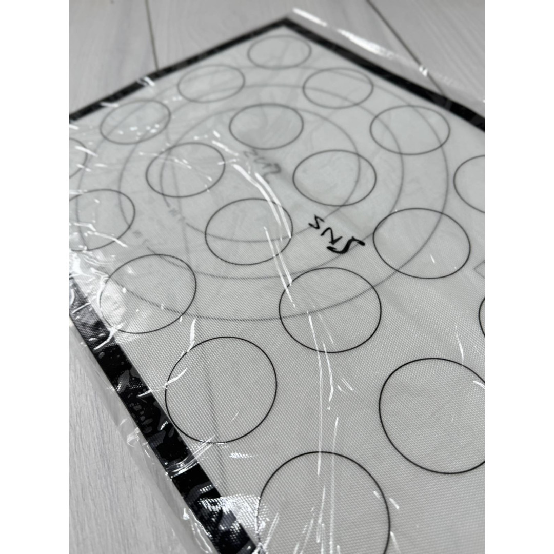 Коврик для макаронс і бізе двостороння розмітка