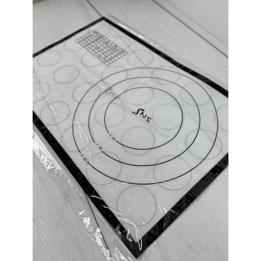 Коврик для макаронс і бізе двостороння розмітка