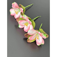 Квіти Альстромерії тоновані св-рожеві 3 шт