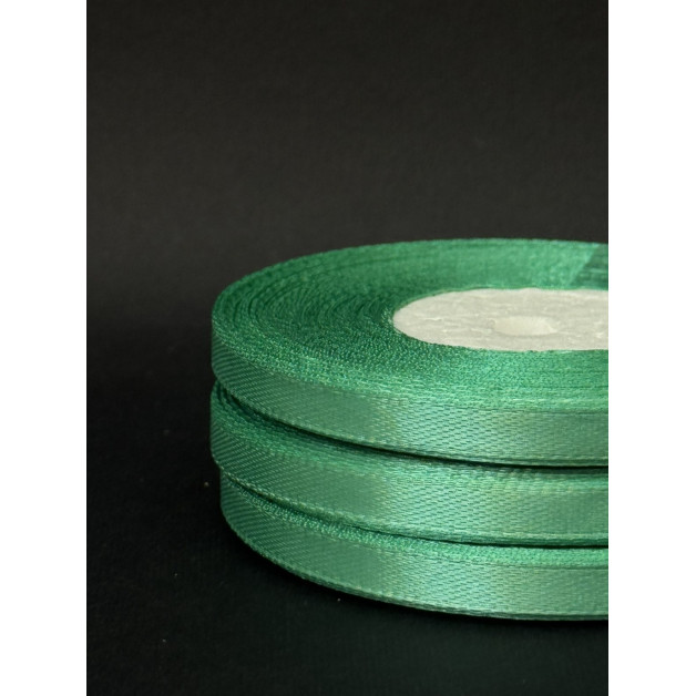 Лента атлас 0,6 см середньо-м"ятний (54) 30 м