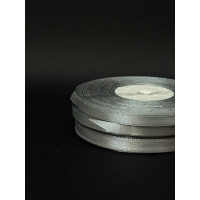 Лента атлас 0,6 см сірий (59) 30 м