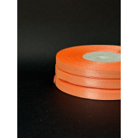 Лента атлас 0,6 см світло-оранжевий (174) 30 м