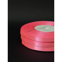 Лента атлас 0,6 см яскраво-рожевий (05) 30 м