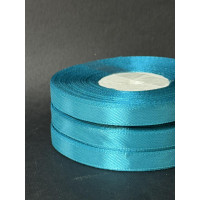 Лента атлас 0,9 см бірюзова (47) 30 м