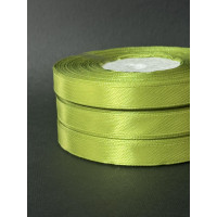 Лента атлас 0,9 см середньо-оливковий (95) 30 м