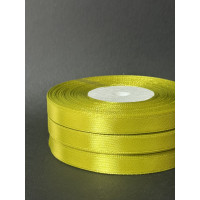 Лента атлас 0,9 см світло-оливкова (176) 30 м