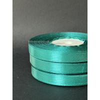 Лента атлас 0,9 см темно-м"ятний (96) 30 м