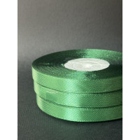 Лента атлас 0,9 см темно-зелений (56) 30 м