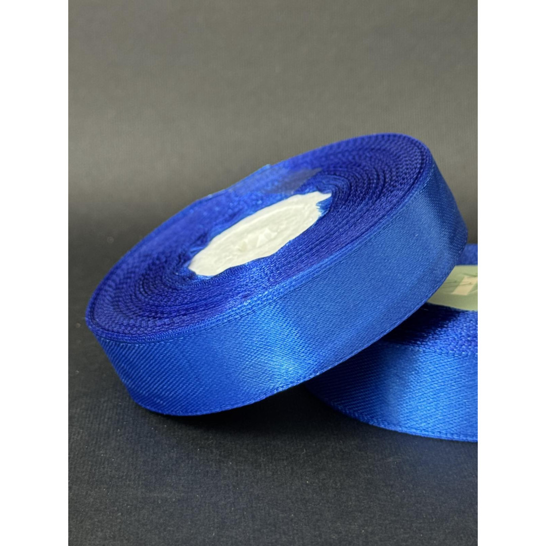 Лента атлас 2 см середньо-синій (36) 30 м