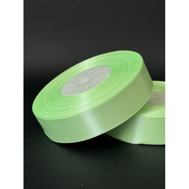 Лента атлас 2 см світло-м"ятний (80) 30 м