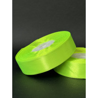 Лента атлас 2 см світло-салатовий (57) 30 м