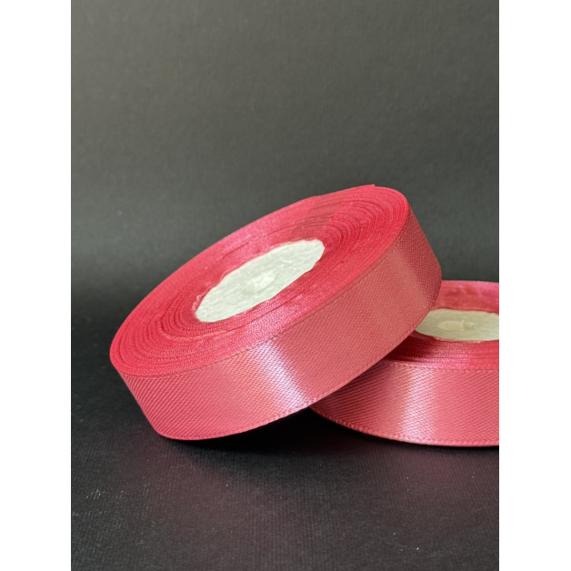 Лента атлас 2 см яскраво-рожевий (05) 30 м