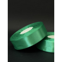 Лента атлас 2,5 см м"ятний (54) 32 м