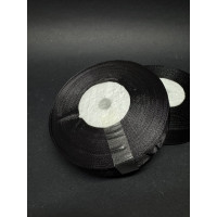 Лента органз. 2 см чорна 45 м