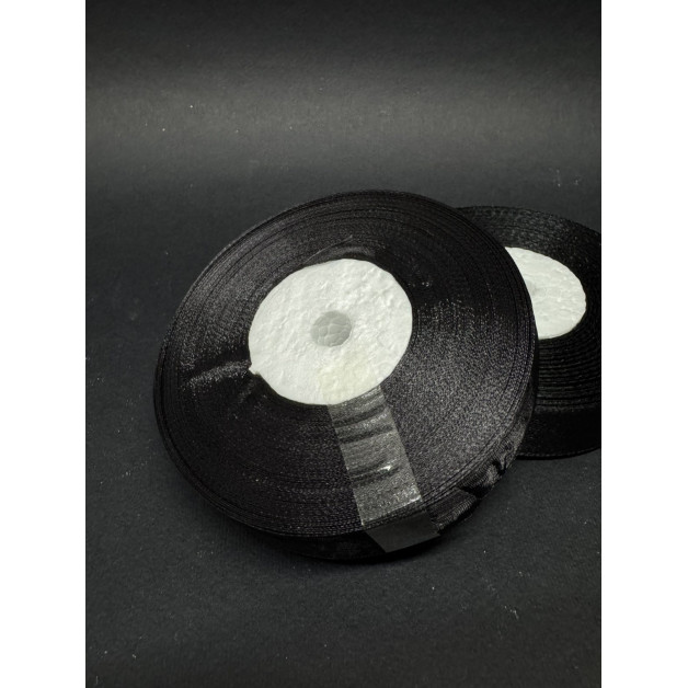 Лента органз. 2 см чорна 45 м