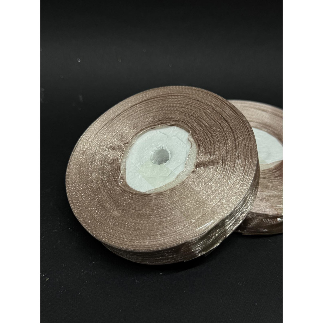 Лента органз. 2 см темно-пудрова 45 м