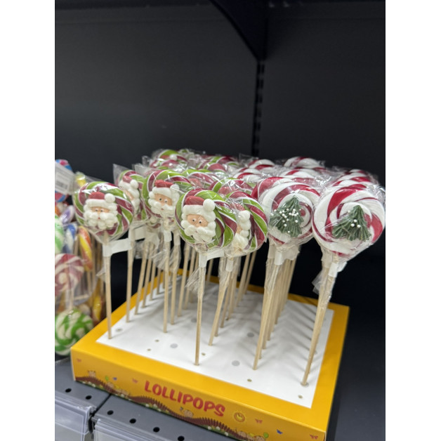 Льодяник на паличці новорічний