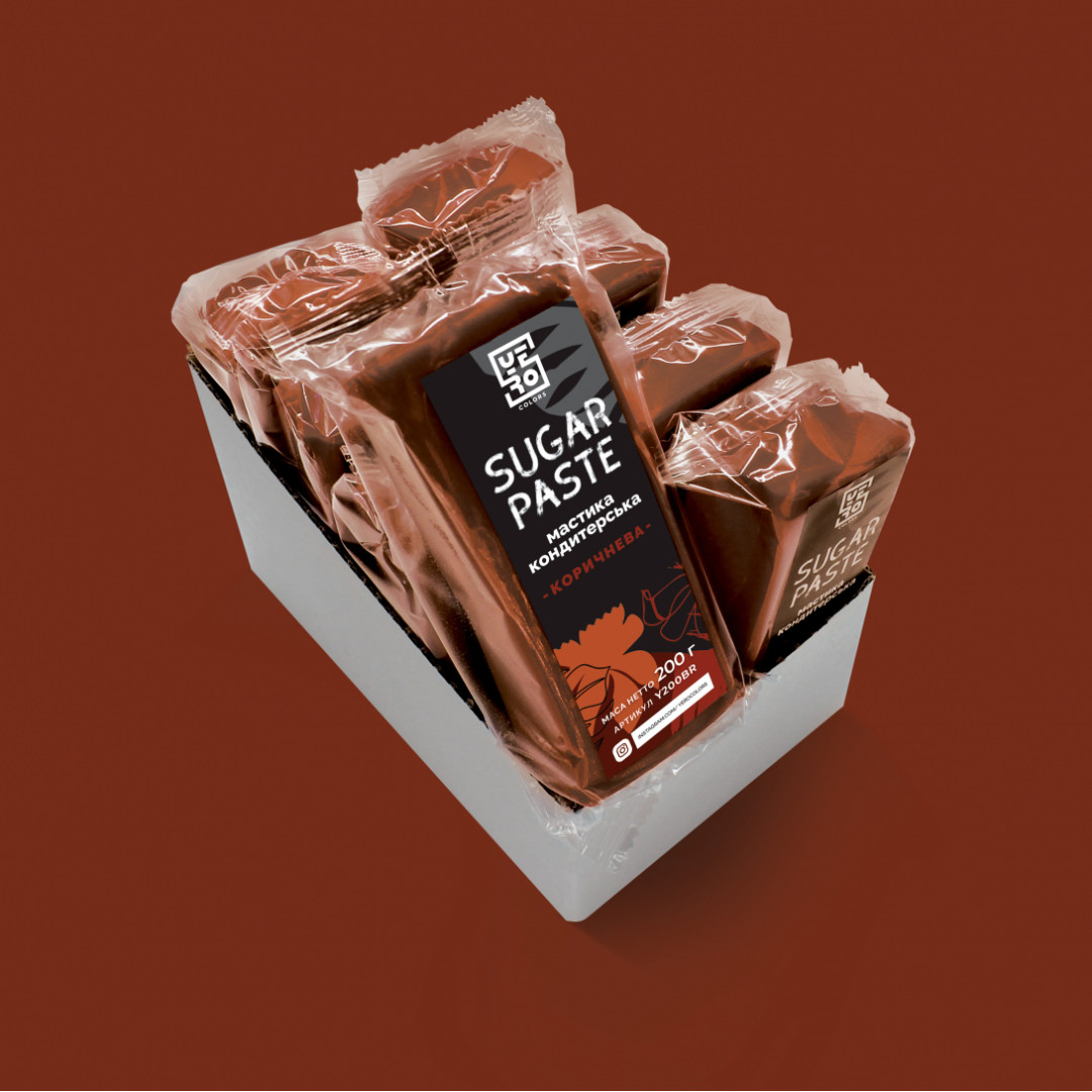 Мастика Yero 200 г коричнева