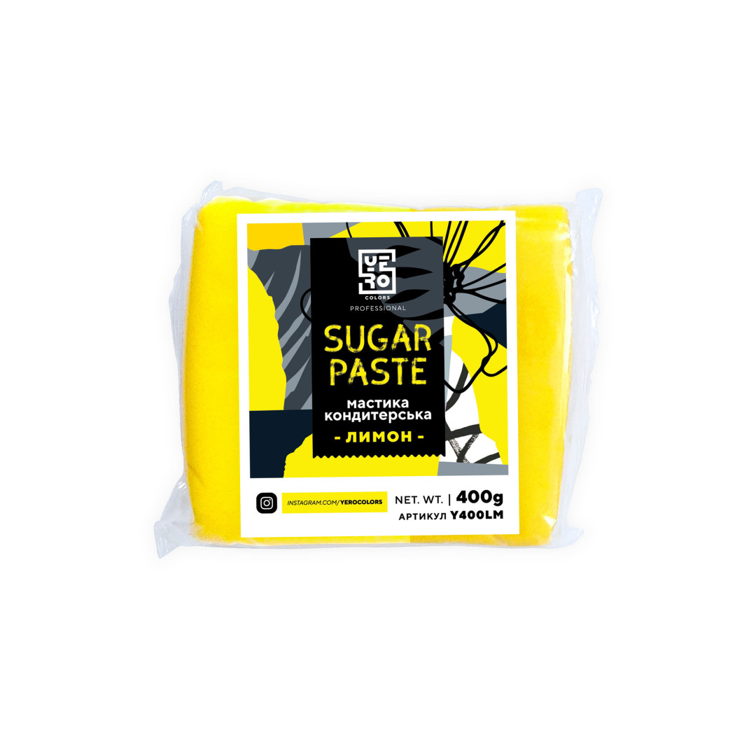 Мастика Yero 400 г лимон