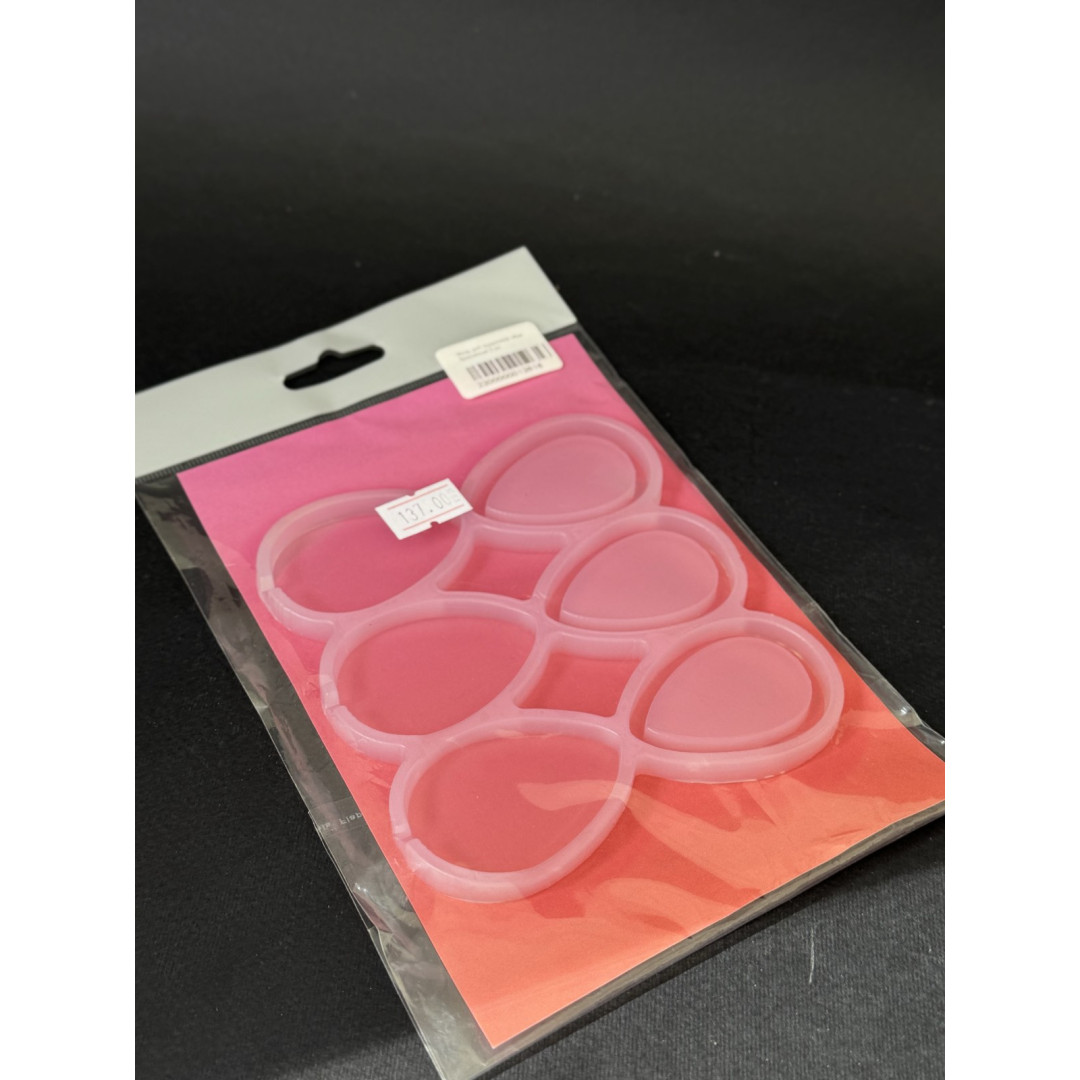 Молд для льодяників яйця брязкальця 3 шт