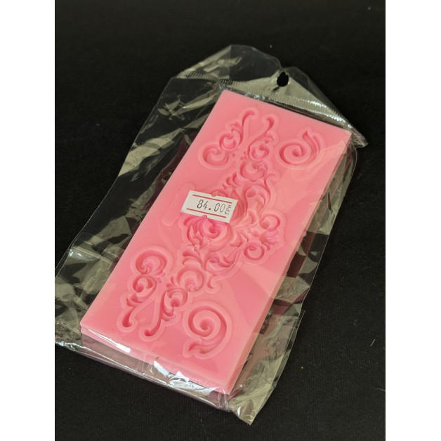 Молд вензелі №3 Китай рожевий