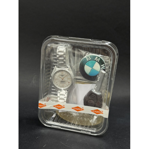 Набір " Годинник, ключ і знак " сібло кондекор