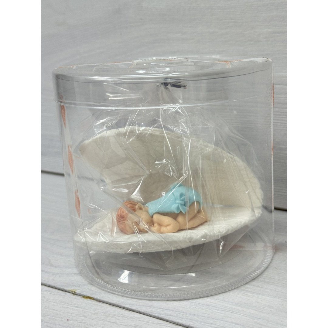 Набір " Малюк на крилах ангела " блакитний