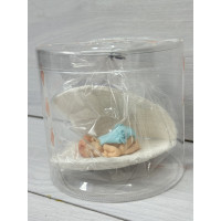 Набір " Малюк на крилах ангела " блакитний