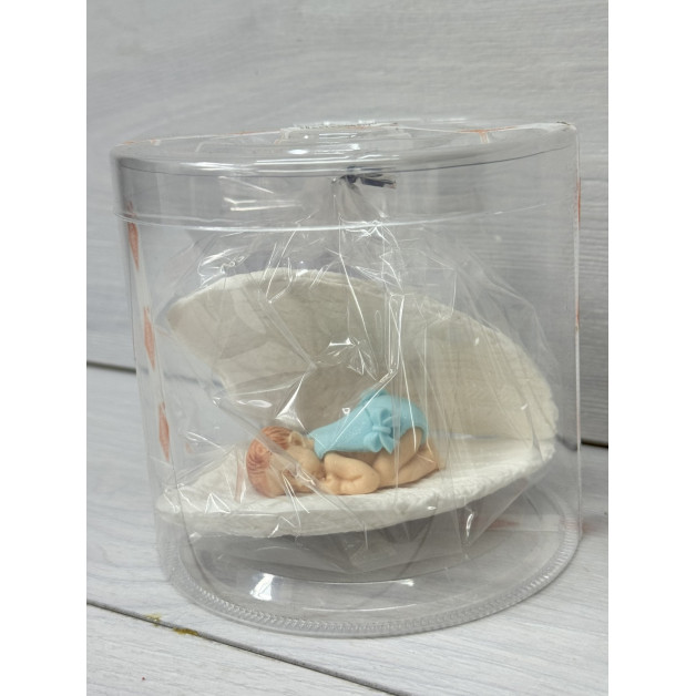 Набір " Малюк на крилах ангела " блакитний