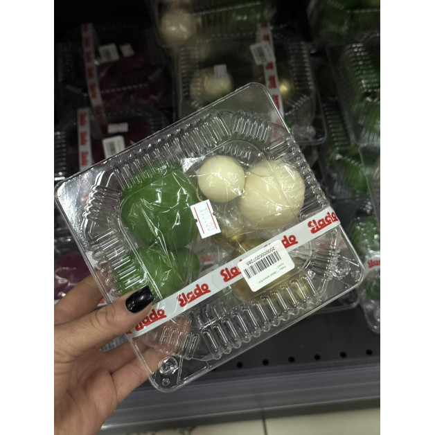 Набір " Сфери зелені-білі.- золоті "