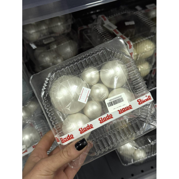 Набір "Сфери білі" перл.