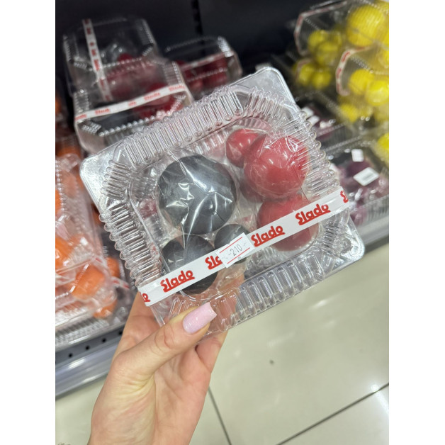 Набір "Сфери червоно- чорні "